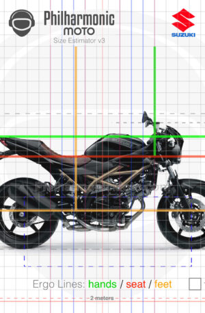 Suzuki SV650X 2022 Glass Sparkle Black