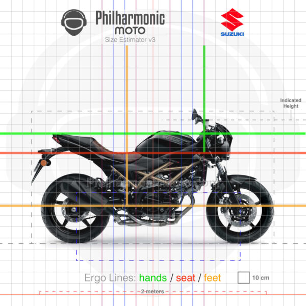 Suzuki SV650X 2022 Glass Sparkle Black