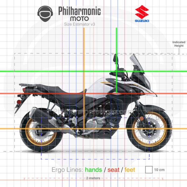 Suzuki V-Strom 650XT 2023 Pearl Brilliant White
