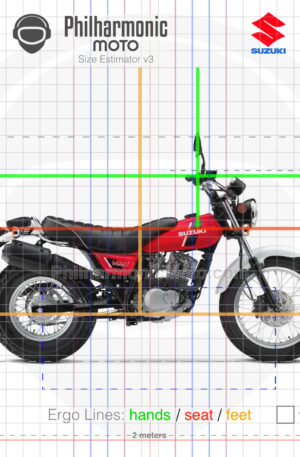 Suzuki VanVan 200 2019 red