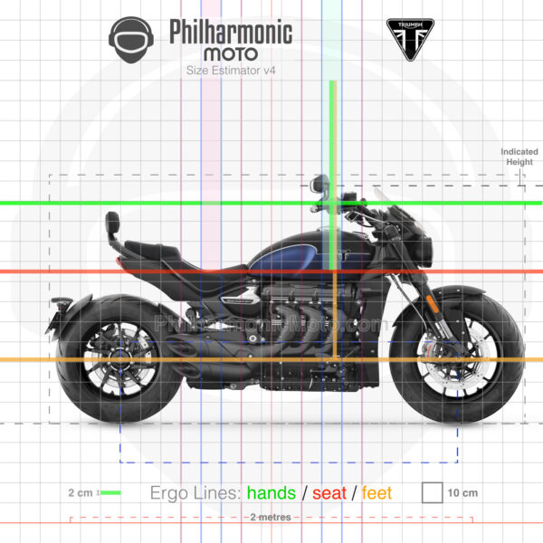 Triumph Rocket 3 Storm GT 2024 Satin Pacific Blue with Matt Sapphire Black