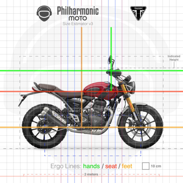 Triumph Scrambler 400 X 2024 Carnival Red