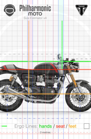 Triumph Thruxton RS 2020 Matt Storm Grey and Matt Silver Ice