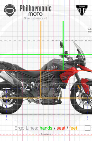 Triumph Tiger 850 Sport 2021 Graphite and Diablo Red