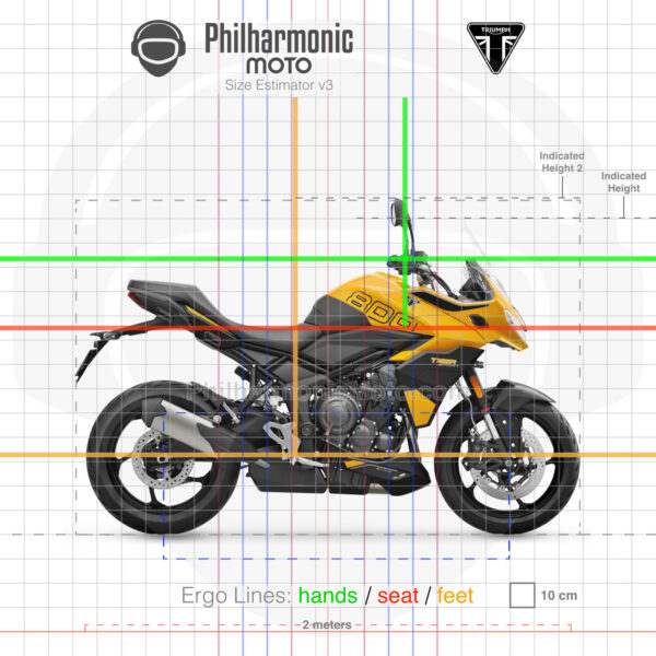 Triumph Tiger Sport 800 2025 Cosmic Yellow