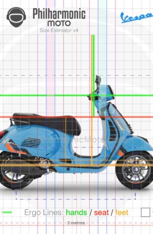 Vespa GTS 310 SuperSport 2025 Blu Eclettico sev3