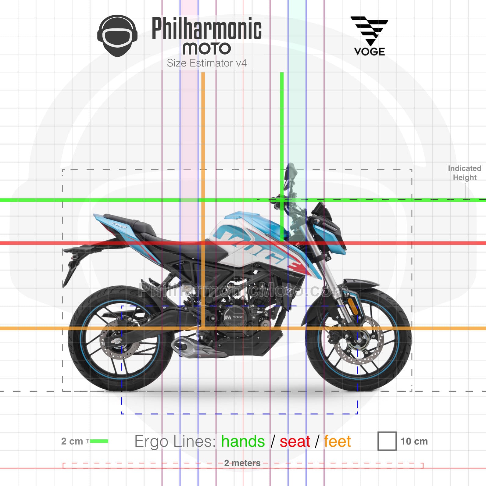 Voge 125R 2024 Light Blue