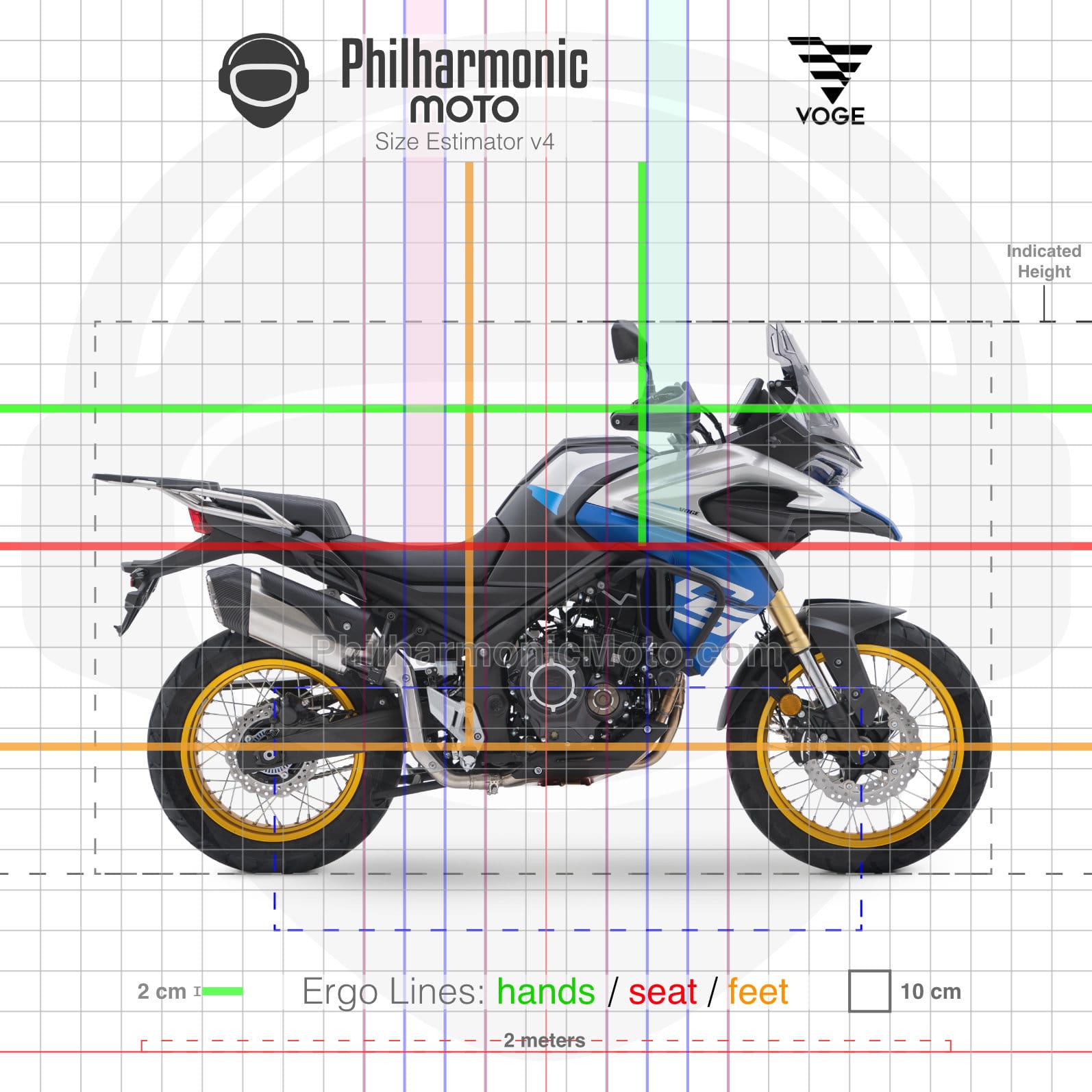 Voge 525DSX 2024 Avio Blue AF