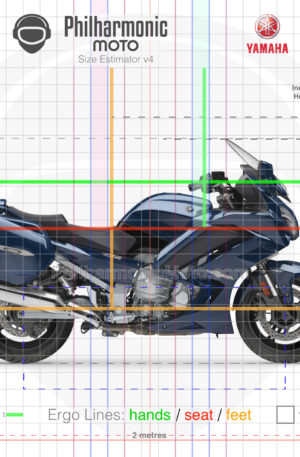 Yamaha FJR1300AE FJR1300ES 2023 Cobalt Blue