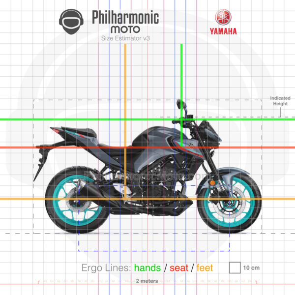 Yamaha MT-03 2022 Cyan Storm