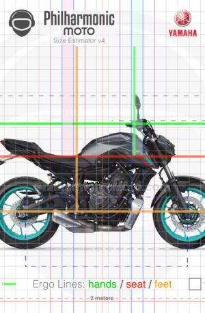 Yamaha MT-07 2022 Ice Fluo gray