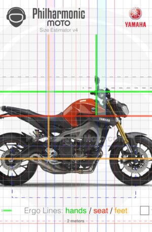 Yamaha MT-09 FZ-09 2014 orange