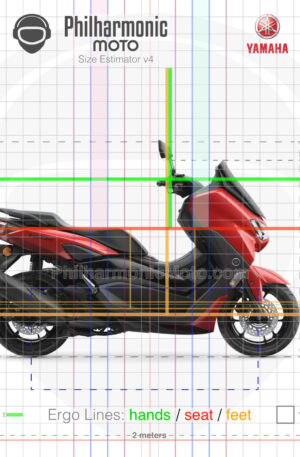 Yamaha NMAX 125 2023 Ruby Red