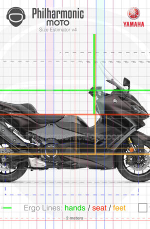 Yamaha TMAX Tech MAX 2024 Dark Magma