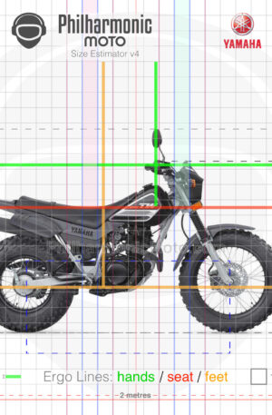 Yamaha TW200 2023 Radical Gray