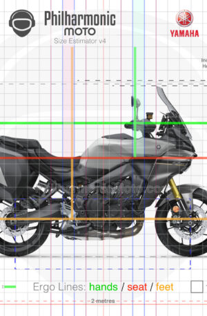 Yamaha Tracer 9 GT 2025 Ceramic Ice