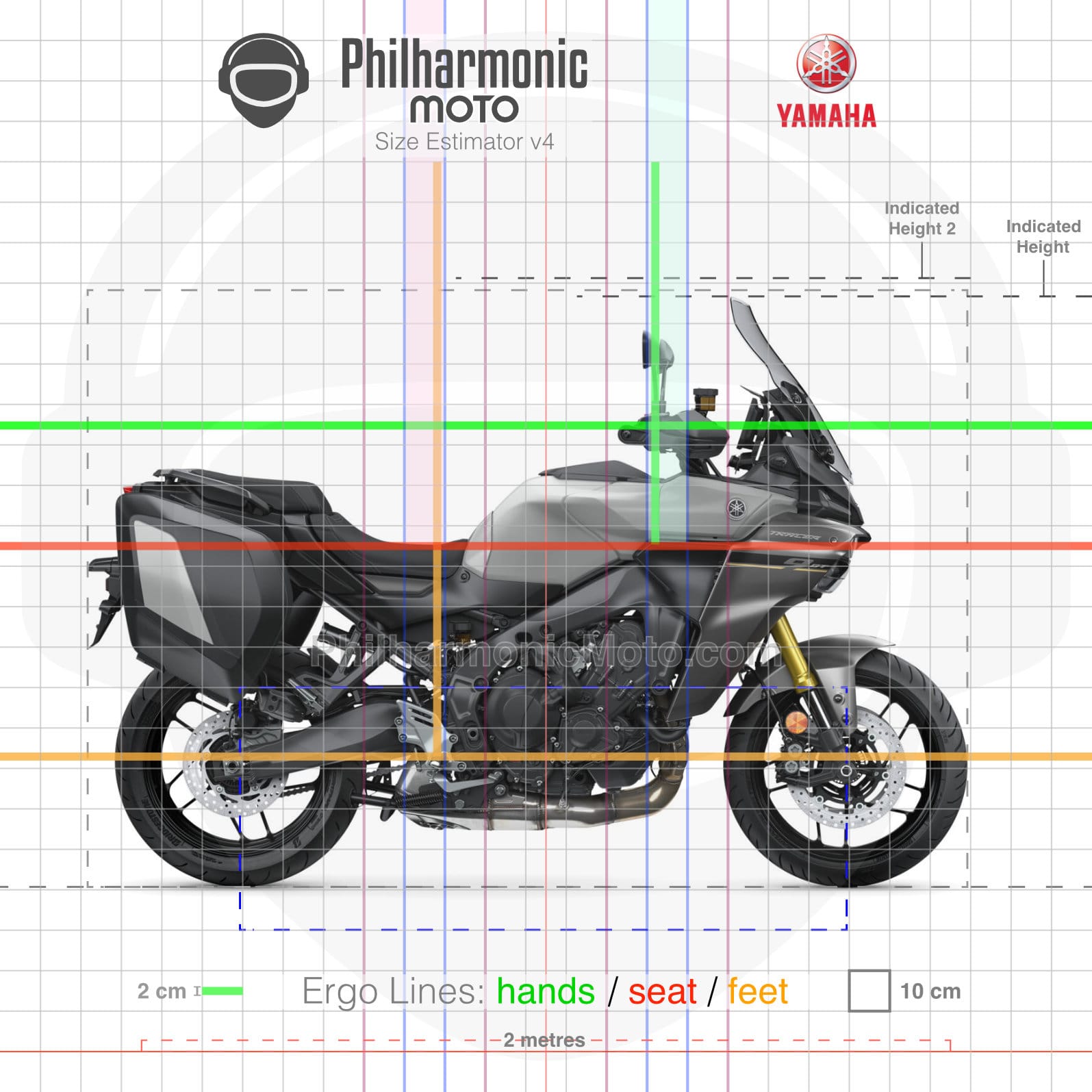 Yamaha Tracer 9 GT 2025 Ceramic Ice