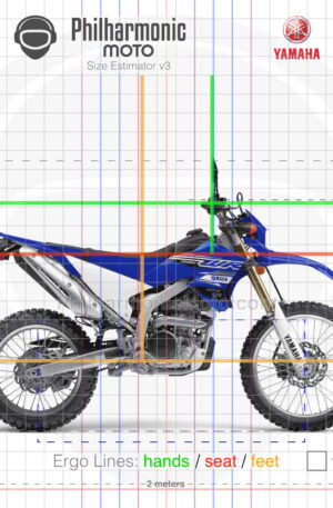 Yamaha WR250R 2020 Team Yamaha Blue