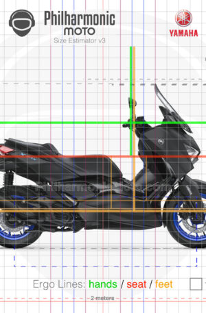 Yamaha XMAX 125 2024 Icon Black