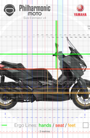 Yamaha XMAX 125 Tech Max 2023 Dark Petrol