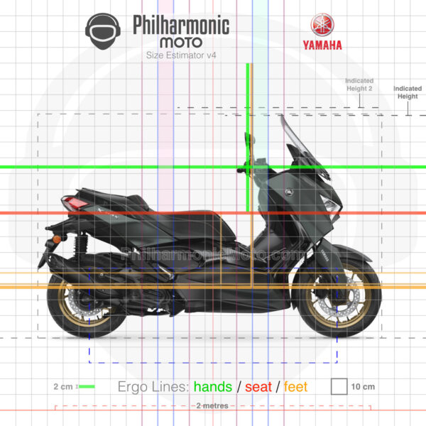 Yamaha XMAX 125 Tech Max 2023 Dark Petrol