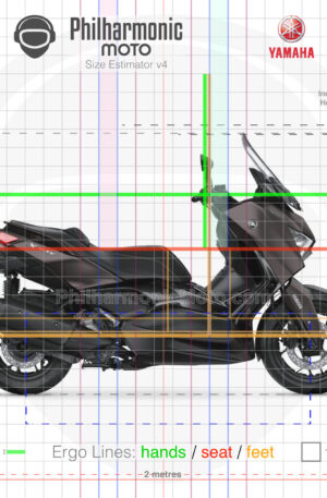 Yamaha XMAX 300 Tech Max 2024 Dark Magma