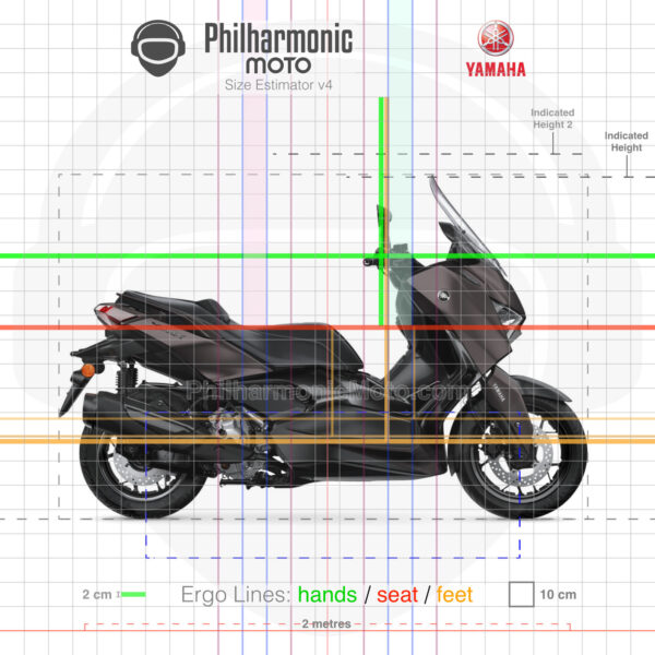 Yamaha XMAX 300 Tech Max 2025 Dark Magma sev3
