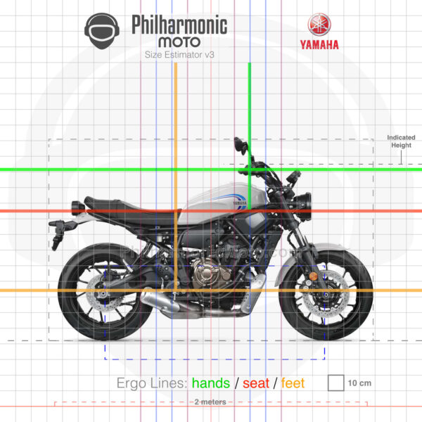 Yamaha XSR700 2022 Historic White
