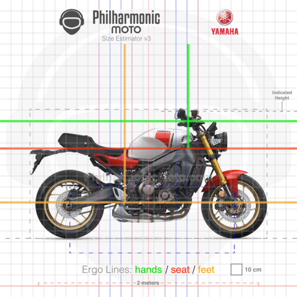 Yamaha XSR900 2025 Legend Red
