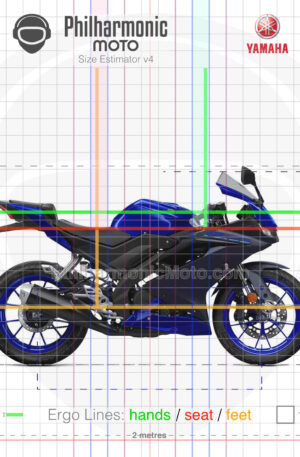 Yamaha YZF-R125 2022 Icon Blue