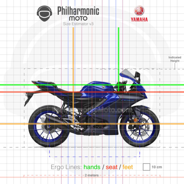 Yamaha R125 2023 Icon Blue