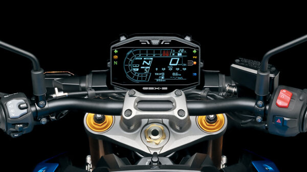 Suzuki GSX-S1000 2023 dashboard