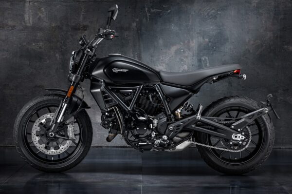 Ducati Scrambler Icon Dark 2025 Matte Black left side