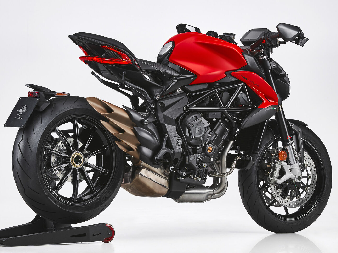 MV Agusta Dragster Rosso 2021 2022 Specs and ergonomics