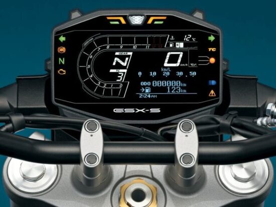 Suzuki GSX-S950 2023 dashboard