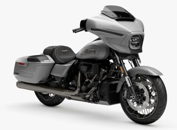 Harley-Davidson CVO Street Glide 2023 Dark Platinum w Pinstripe front
