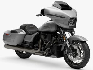 Harley-Davidson CVO Street Glide 2023 Dark Platinum w Pinstripe front