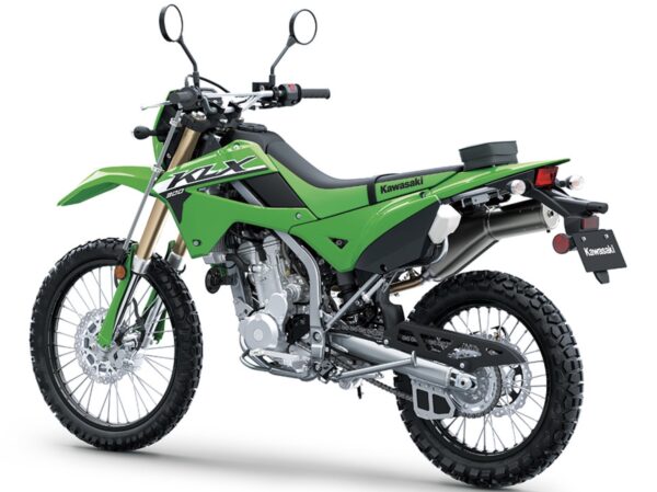 Kawasaki KLX300 2024 Lime Green Back