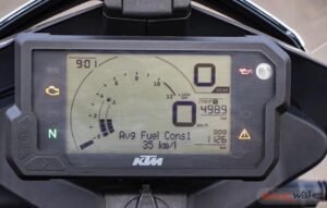 KTM 250 Adventure 2022 dashboard