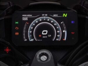 CFMoto 450SR 2023 dashboard