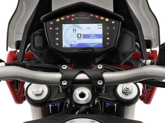 Moto Guzzi V85 TT 2023 dashboard