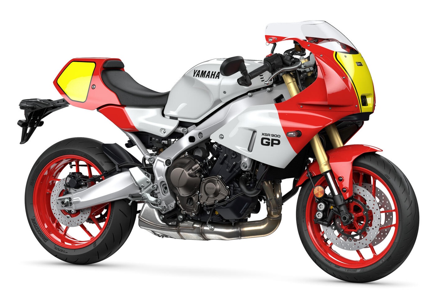 Yamaha XSR900 GP (2024+) Specs and ergonomics