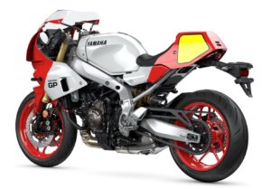 Yamaha XSR900 GP 2024 Legend Red back