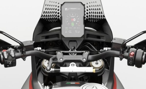 Ducati DesertX Rally 2024 dashboard