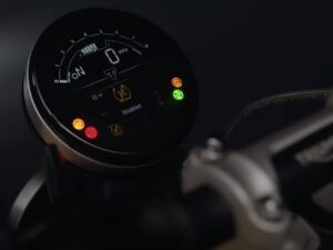 Triumph Scrambler 1200 X 2024 dashboard