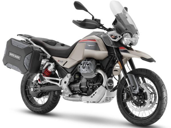 Moto Guzzi V85 TT Travel 2024 Bronzo Deserto front