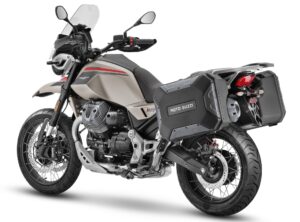 Moto Guzzi V85 TT Travel 2024 Bronzo Deserto back