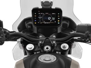 Moto Guzzi V85 TT Travel 2024 Bronzo Deserto dashboard