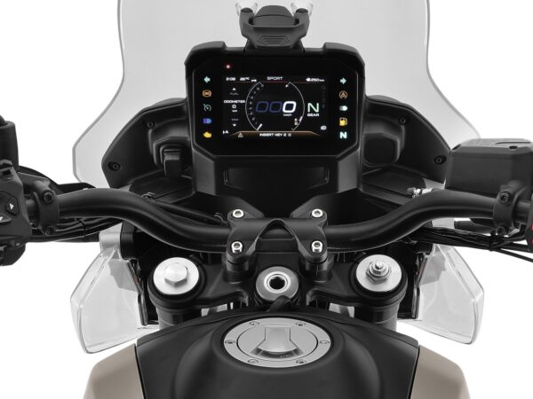 Moto Guzzi V85 TT Travel 2024 Bronzo Deserto dashboard