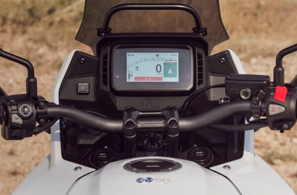 Honda NX500 2024 cockpit